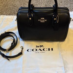 COACH Rowan black bag